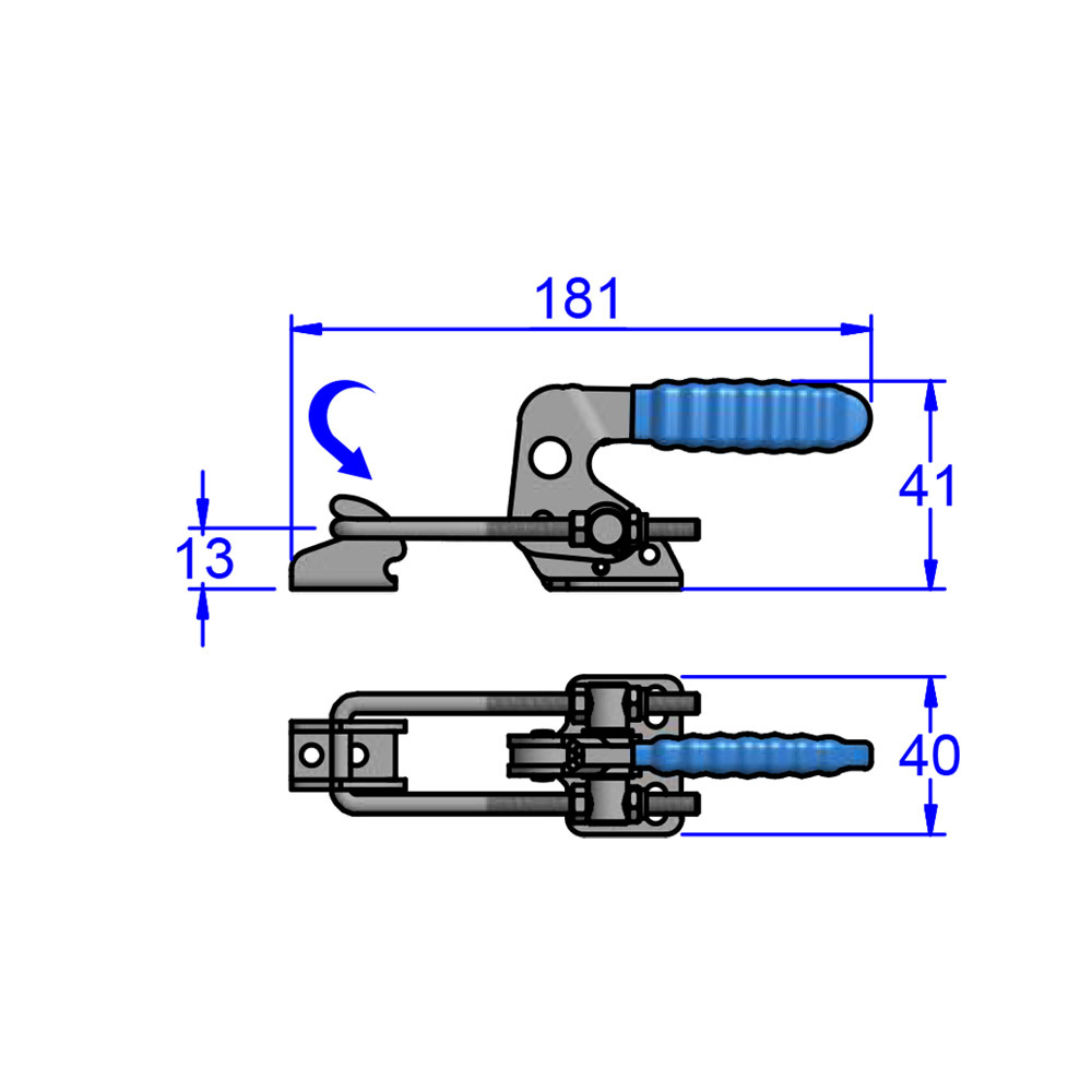 HC22H-140 Latch Hook - Image 2