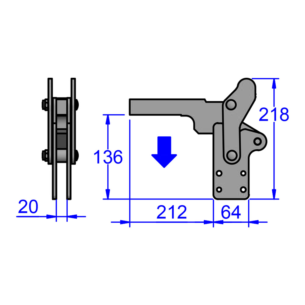 M30-20-02-136 Heavy Duty Vertical - Image 2