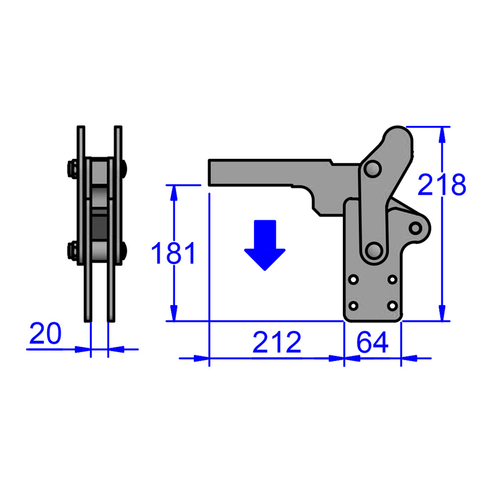 M30-20-04-181 Heavy Duty Vertical - Image 2