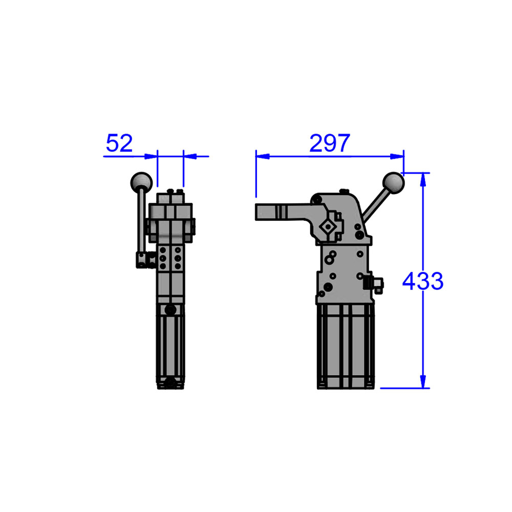 XSM63 Pneumatic Toggle Clamp - Image 2