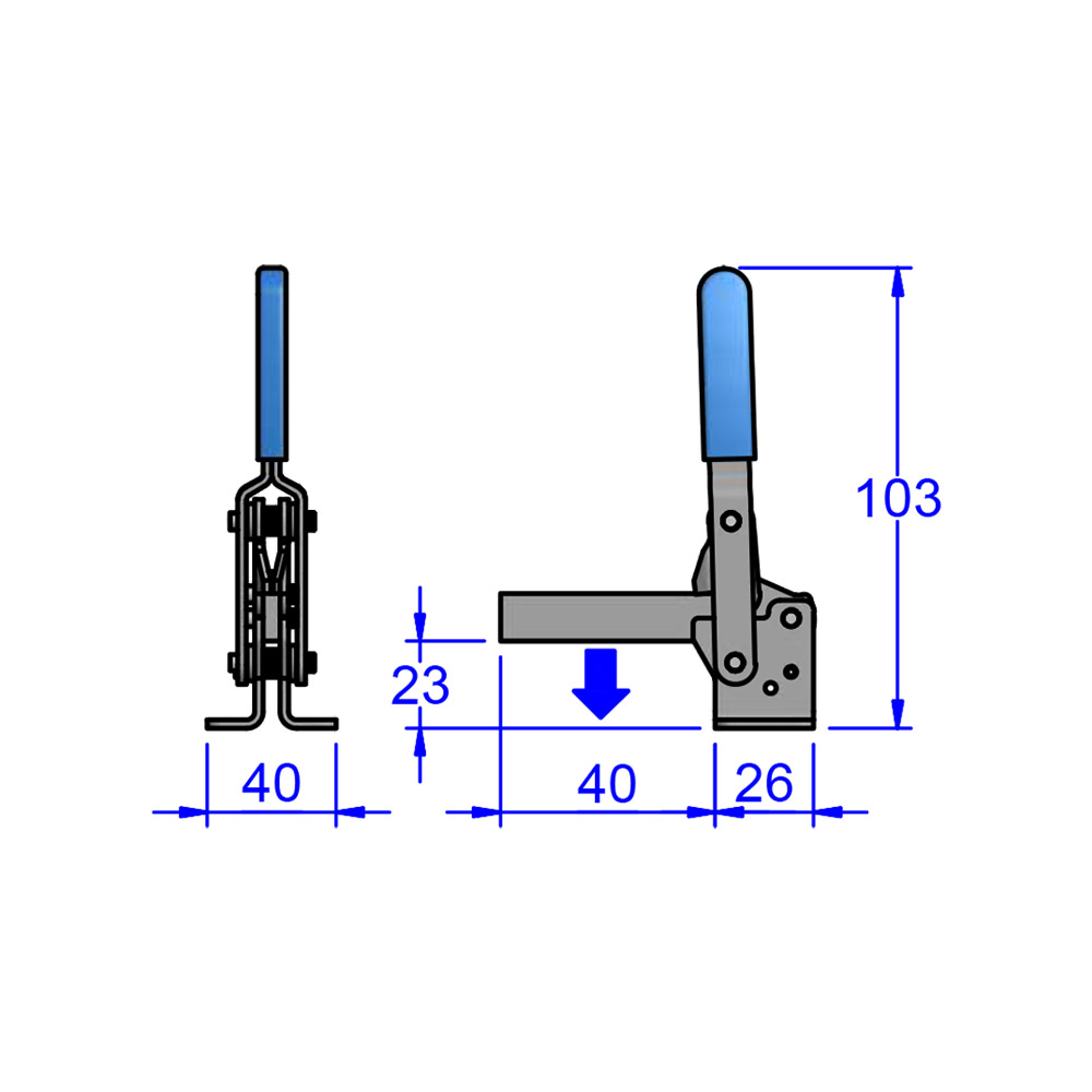 MG7UB-BL Vertical - Image 2