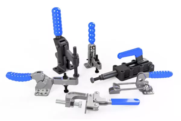 A range of Stainless steel engineered toggle clamps manufactured and distributed across the UK by Sandfield engineering